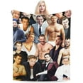 thumbnail image 2 of Blanket Jude Law Ultra-Soft Micro Fleece Wollen Blankets Throw Blankets Carpet Gift for Home Decoration,Decor Sofa,Office,Dormitory Bed car Camp Couch All Seasons, 2 of 6