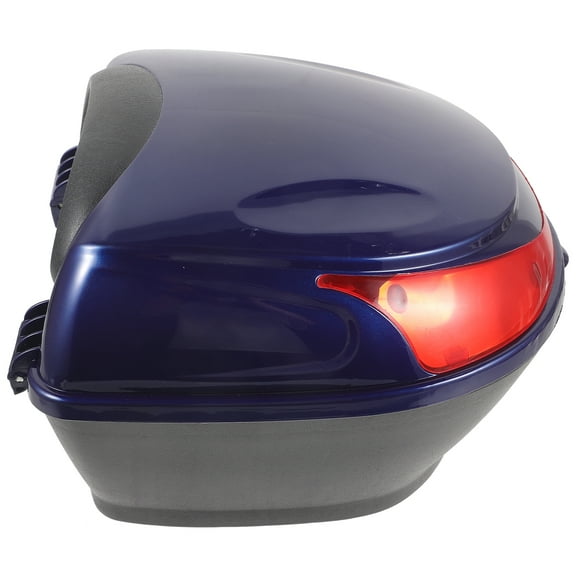 Motorcycle Storage Carrier Motorbike Luggage Case Travel Moped Sheds Navy