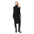 thumbnail image 1 of Principles - Vestido Midi Acanalado para Mujer (Negro), 1 of 3