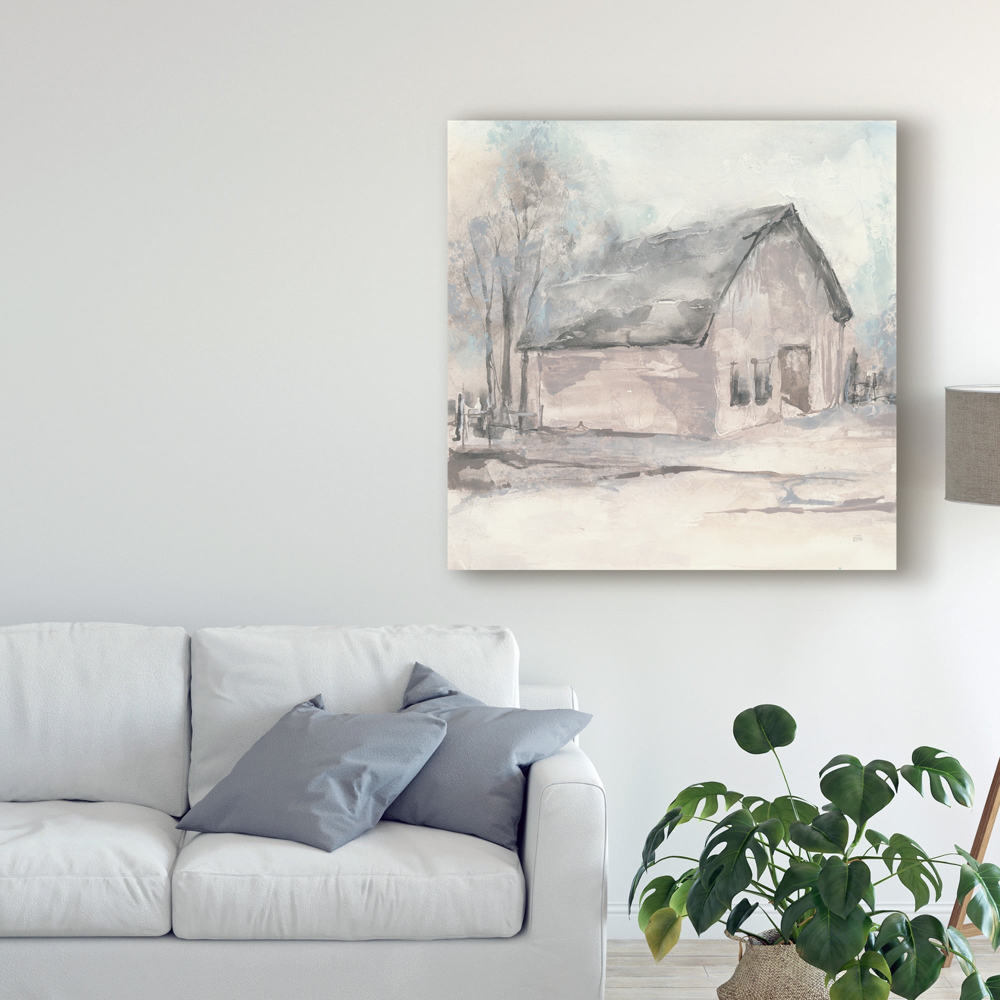 Barn I' Canvas Art by Chris Paschke