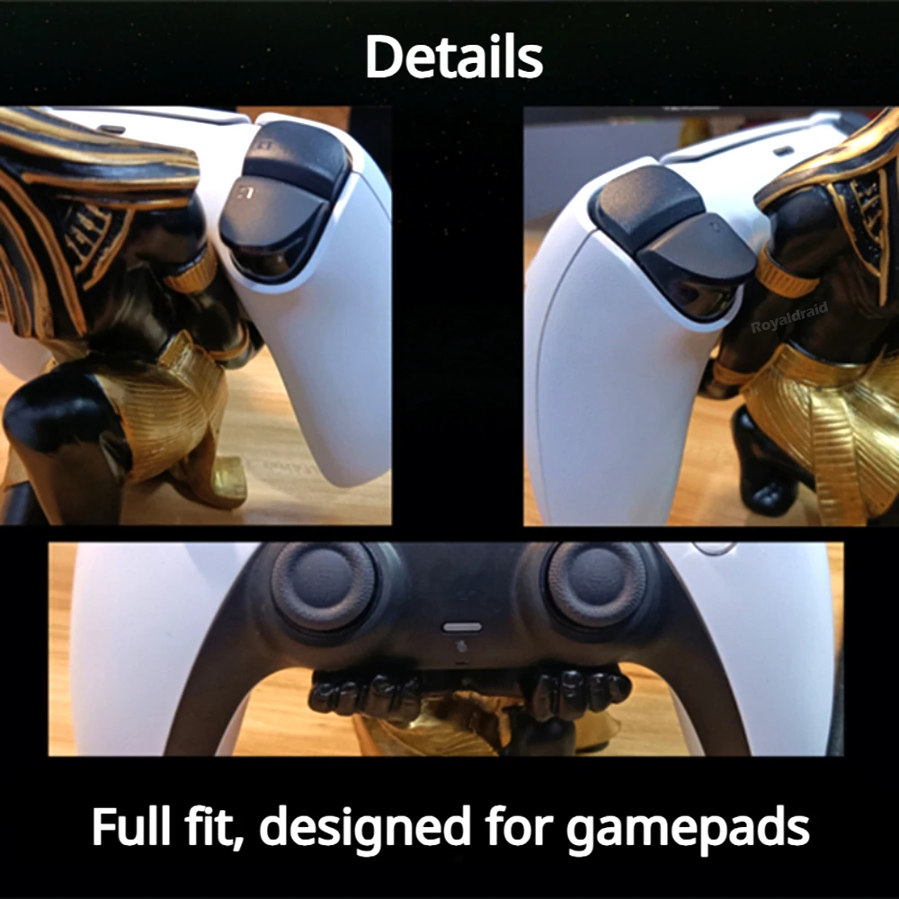 Game controller holder  PS4/PS5/Xbox game controller holder Anubis God Base mobile phone holder Switch universal display holder OLED game controller holder