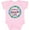 AD-Pink, variant on Inktastic Grandpa's Favorite Girl Blue Flower Wreath Girls Baby Bodysuit