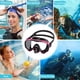 thumbnail image 5 of WDOplteas Gafas Buceo Totalmente Secas Gafas Natación Antivaho HD Ajustables (Black Rose Red), 5 of 7