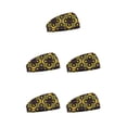 thumbnail image 3 of Diademas Deportes Sonducket Flor geométrica Transpirable Turbante 5piezas, 3 of 6