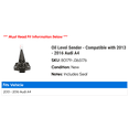 thumbnail image 2 of Oil Level Sender - Compatible with 2013 - 2016 Audi A4 2014 2015, 2 of 2