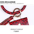 thumbnail image 3 of Round Bangle Keychain Tassel Bracelet Card Holder Wristlet Coin Purse, 3 of 7