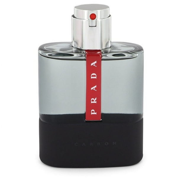 Prada Luna Rossa Carbon de Prada Eau de Toilette Spray 3.4 oz para Hombres
