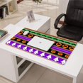 thumbnail image 3 of Long Mouse Pads for Desk,Halloween Striped Icons Pattern Desk Mats on Top Of Desks, Desk Mouse Pad Extra Large with 3mm Non-Slip Base and Stitched Edge for Gaming,Office,Work,Home 31.5x15.7in, 3 of 5