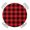 Red, variant on Red Black Buffalo Plaid Round Tablecloth for 36-44 Inch Tables, Fitted Table Cover with Elastic Edge, Black Red Checkered Waterproof Outdoor Table Cloth Protector for Patio Garden Dinner Picnic