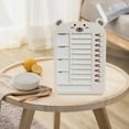 thumbnail image 4 of GUOOL Reusable List Board Daily Schedule Board Daily Task Planning Board Chart Planner Beige Bear, 4 of 6