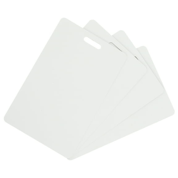 40 Pack Blank Cards 15mil ID Cards Blank Plastic Cards for ID White