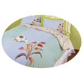 thumbnail image 3 of Swell Happiness Floral 3 Pc Duvet Cover Embroidered Flowers Set Twin Bed, 3 of 3
