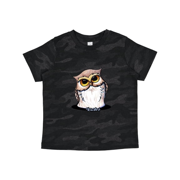 Inktastic Kiniart Owl Boys or Girls Toddler T-Shirt