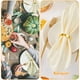thumbnail image 3 of Juego de anillos de servilleta de oro de 12, hebillas de servilleta de oro de metal semicírculo, cena navideña, decoraciones de mesa de Pascua, decoración de mesa de Nochevieja, 3 of 7