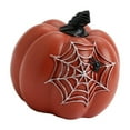 thumbnail image 4 of Estatuilla de Calabaza Macarena Decorativa de Resina Naranja 8,5 cm, 4 of 8