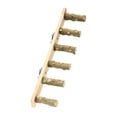 thumbnail image 3 of Xuanheng Bird Wooden Ladder Bridge Bird Cage Ladder for Parakeets Small Medium Parrot 6 sections, 3 of 8