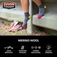 thumbnail image 6 of Darn Tough Women's Run 1/4 Ultra-Lightweight Cushion Sock, 6 of 7