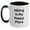 White/Black, variant on Gifts from Hiking Lovers for Adventurous Hiking Friends - Funny 'Hiking Is My Happy Place' Two Tone Coffee Mug, Christmas Unique Gifts for Outdoor Enthusiasts, 11oz Ceramic Mugs