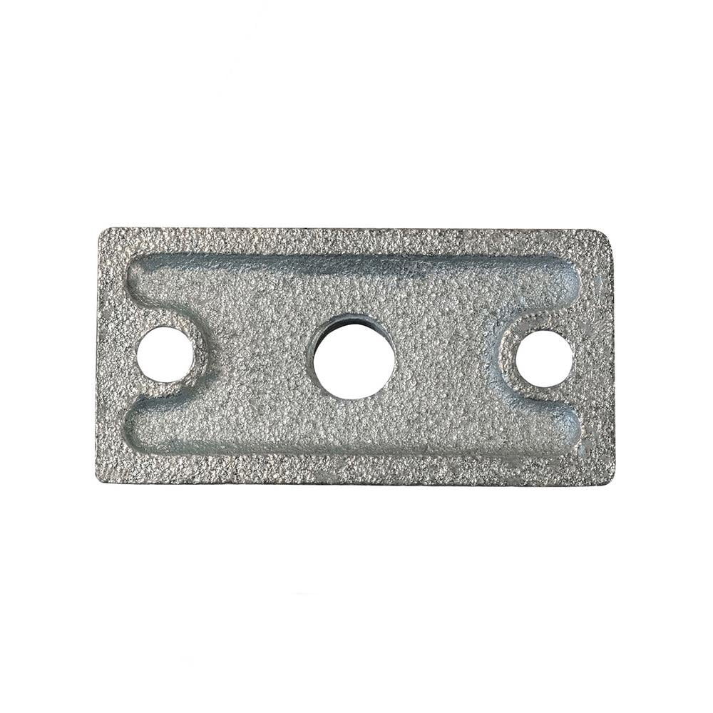 Highcraft Rod Hanger Plate in Galvanized Iron in for 3/8 in. Threaded Rod (20-Pack)
