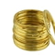 thumbnail image 5 of 5x10 piezas doradas llave de metal de metal cadenas Accesorios de aro dividido 32 mm 2 piezas, 5 of 9