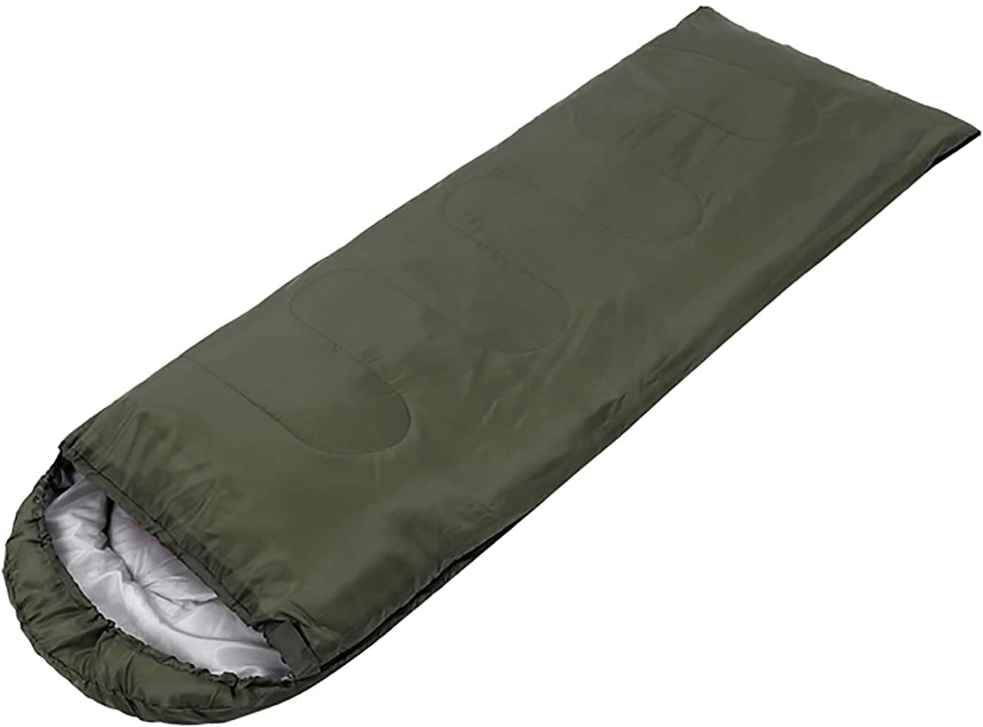 Oxygen Envelope Sleeping Bag 2 Season Joinable Ultralight 1kg Rectangular Green 