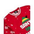 thumbnail image 4 of Elf Mens Red Christmas Jumper, 4 of 7