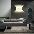 thumbnail image 2 of DEBGFS Modern Waterproof Aluminum Wall Lights Matte Black Hardwired Indoor Outdoor, 2 of 6