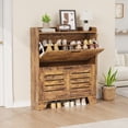 thumbnail image 3 of Armoire à Chaussures à Porte à Deux Couches en Panneau de Particules 1, 3 of 9