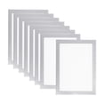 thumbnail image 1 of Marco de fotos magnético Uxcell 6x8, 8 piezas, marco magnético A5, marcos de fotos autoadhesivos reutilizables para refrigerador, ventana, pared, plateado, 1 of 7