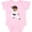AD-Pink, variant on African American Boy, Black Belt, Karate Pose Boys Baby Bodysuit