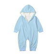 thumbnail image 6 of KANG Family Matching Hooded Zip Up clothes Baby Homewear Sleepwear Outfit For Parents And Kids, 6 of 7