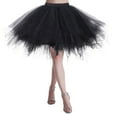 thumbnail image 3 of EHRWE Women's Skirt Women Dance Party Skirt Holiday Party Tutu Ballet Skirts Festival Party Skirt, 3 of 3