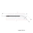thumbnail image 2 of Cable Chicote Acelerador Compatible Con Nissan Sunny B210 1.2L 1.4L 1978 1979 1980 1981 1982 Reforzado CAHSA Cable Chicote Acelerador, 2 of 6