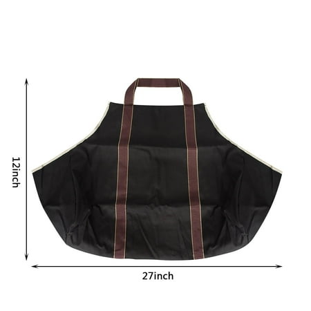 

wendunide closet organizers and storage Large Canvas Firewood Carrier Log Tote Bag Indoor Fireplace Log Carrier Holders Storage Bag