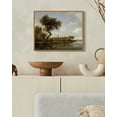 thumbnail image 4 of Drsoum Vintage Coastal Landscape Wall Art Classic Retro Seaside Prints Rustic Farmhouse Decorations for Living Room Bedroom 8x10in Natural Framed, 4 of 6