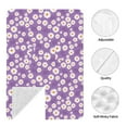 thumbnail image 4 of Car Seat Cover Baby - Daisies Flowers Petal purple Breathable Infant Car Seat Cover for Baby Carseat, Lightweight Comfort Baby Essentials Must Haves Newborn Stuff for Girl Boy, 4 of 7