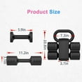 thumbnail image 4 of inAdjustable Dumbbell Set Levels Hand Weights (Each ./././.lb) for Women & Men Weights Dumbbell Set Convertible to Kettlebell for Home Gym Strength Training, 4 of 7