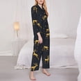 thumbnail image 3 of Naloa Christmas Deers Pajamas for Women Set, Womens Pajama Sets, Lounge Sets for Women, 2pjs for Women-Medium, 3 of 7