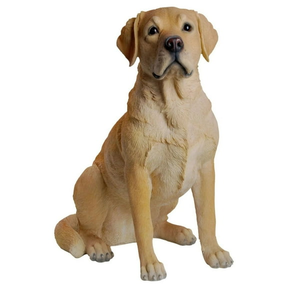 Hi-Line Gifts Golden Labrador Retriever Outdoor Garden Statue - 21.25"