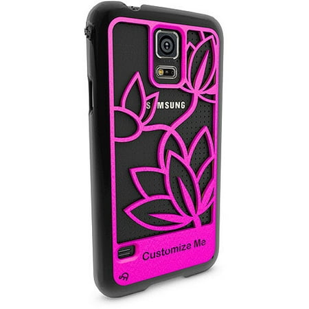 Samsung Galaxy S5 3D Printed Custom Phone Case - Lotus Flower Design