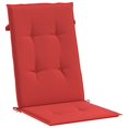 thumbnail image 5 of vidaXL 47.2" x 19.7" Red Chair Outdoor Seating Cushions, Water-Resistant, 5 of 9