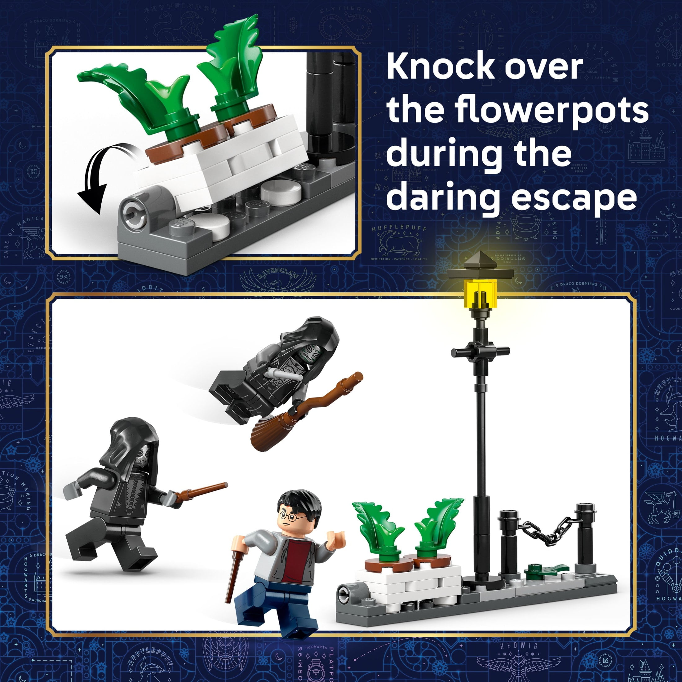 LEGO, Building Toy, 76459, with 4 Minifigures for Harry Potter