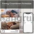 thumbnail image 2 of For Aubess 16a Tuya Wifi Mini Diy Smart Switch 2 Way Control Smart Home Automation Module Via Alexa, 2 of 5