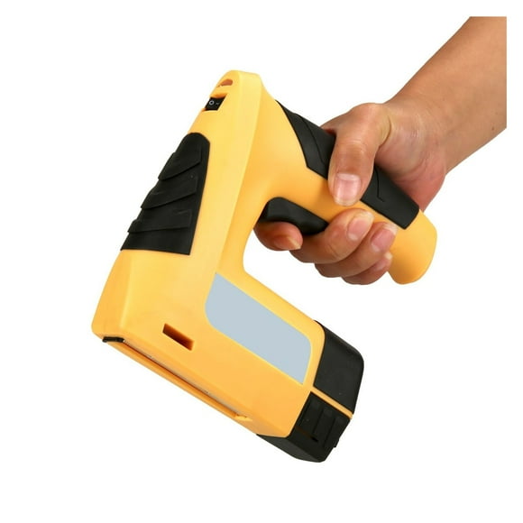 Electric Air Stapler Nailer Nailing Gun Wireless USB Rechargeable Radio Nail Gun For Fe Staples Woodworking ,More Helpful and Safe