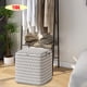 thumbnail image 4 of Bolsa de Almacenamiento - Tote de Algodón de Alta Resistencia para Mudanzas con Asas Reforzadas, Cremallera Doble, Organizador Impermeable Plegable para Ropa, Edredones y Mantas Tamaño Extra Grande,, 4 of 8