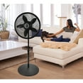thumbnail image 6 of Lasko Cyclone 18” 3-Speed Oscillating Free Standing Electric Pedestal Fan, 1823, 6 of 9
