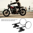 thumbnail image 4 of Side Mirrors, Motorcycle Rear View Mirror Clear Vision 1 Pair  For Motorbike Accessories, 4 of 8