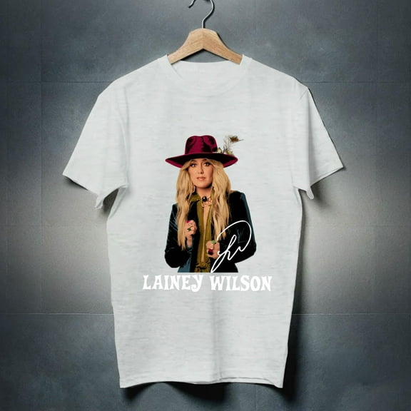 vintage 2024 Lainey-Wilson Countrys Cool Again Tour Signature T Shirt-TH23358