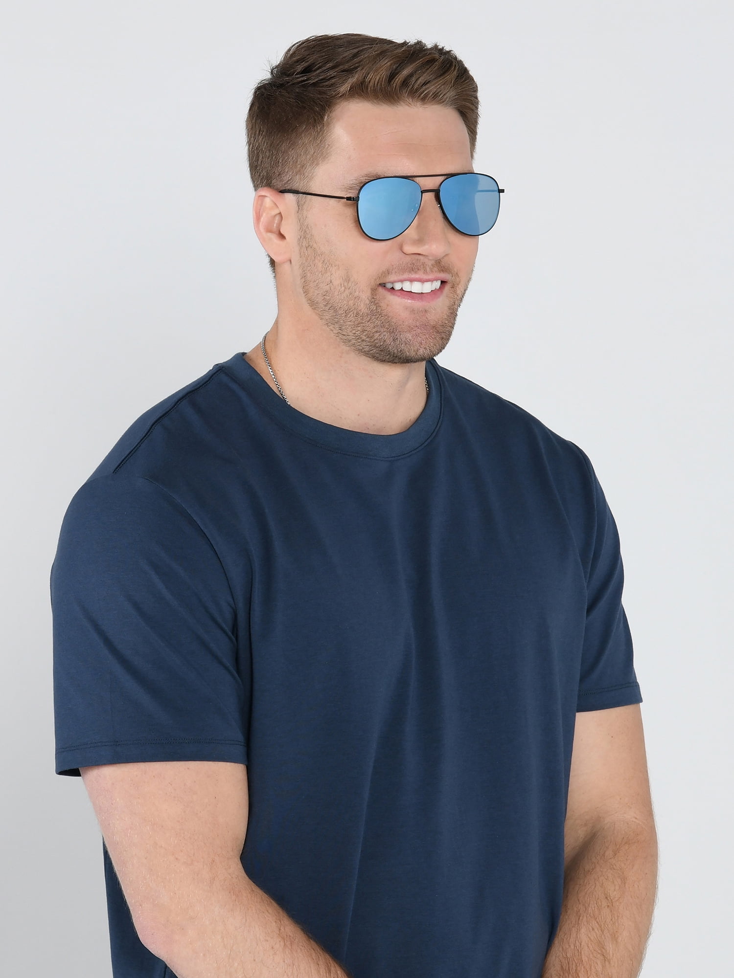 Panama Jack Metal Aviator Sunglasses - Walmart.com