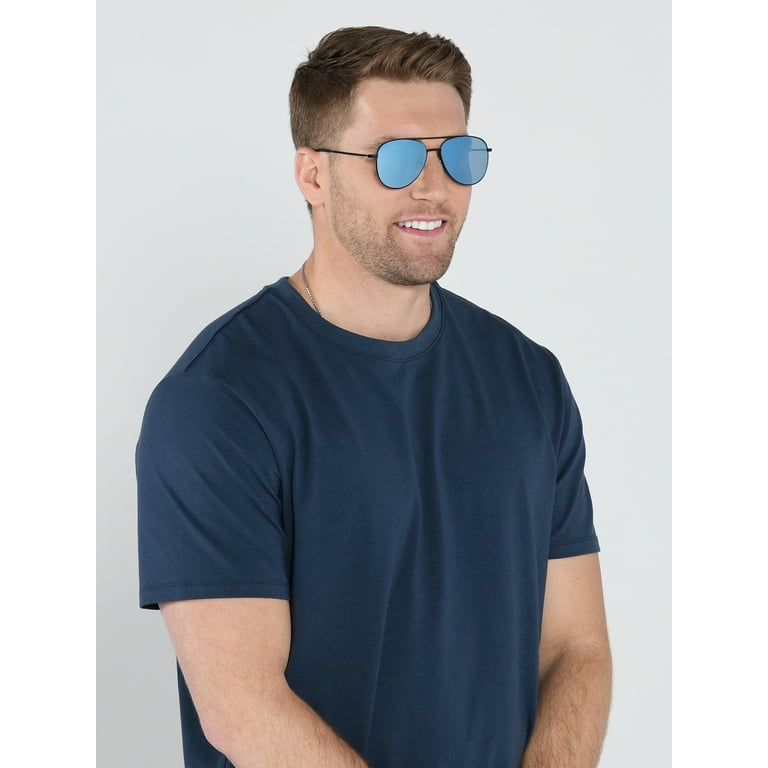 Panama Jack Metal Aviator Sunglasses - Walmart.com